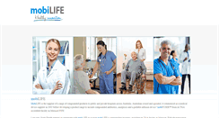 Desktop Screenshot of mobilifemedical.com